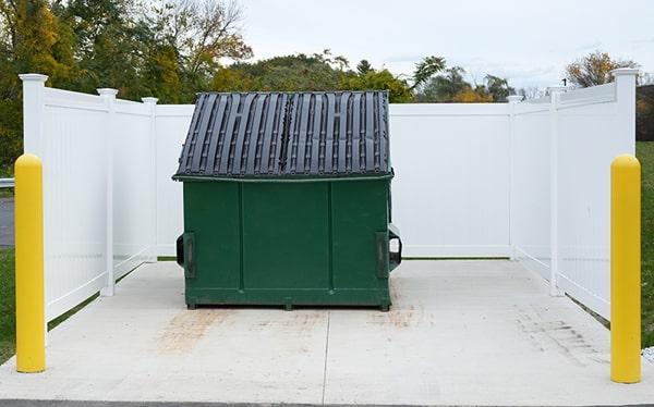 we offer customizable service plans for our commercial dumpsters, with options ranging from daily to regular monthly pickup